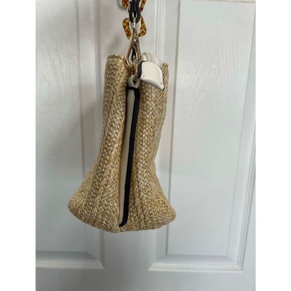 Sondra Koberts Squared Crossbody Tortoise Shell Chain and Leather Strap - Picture 5 of 9